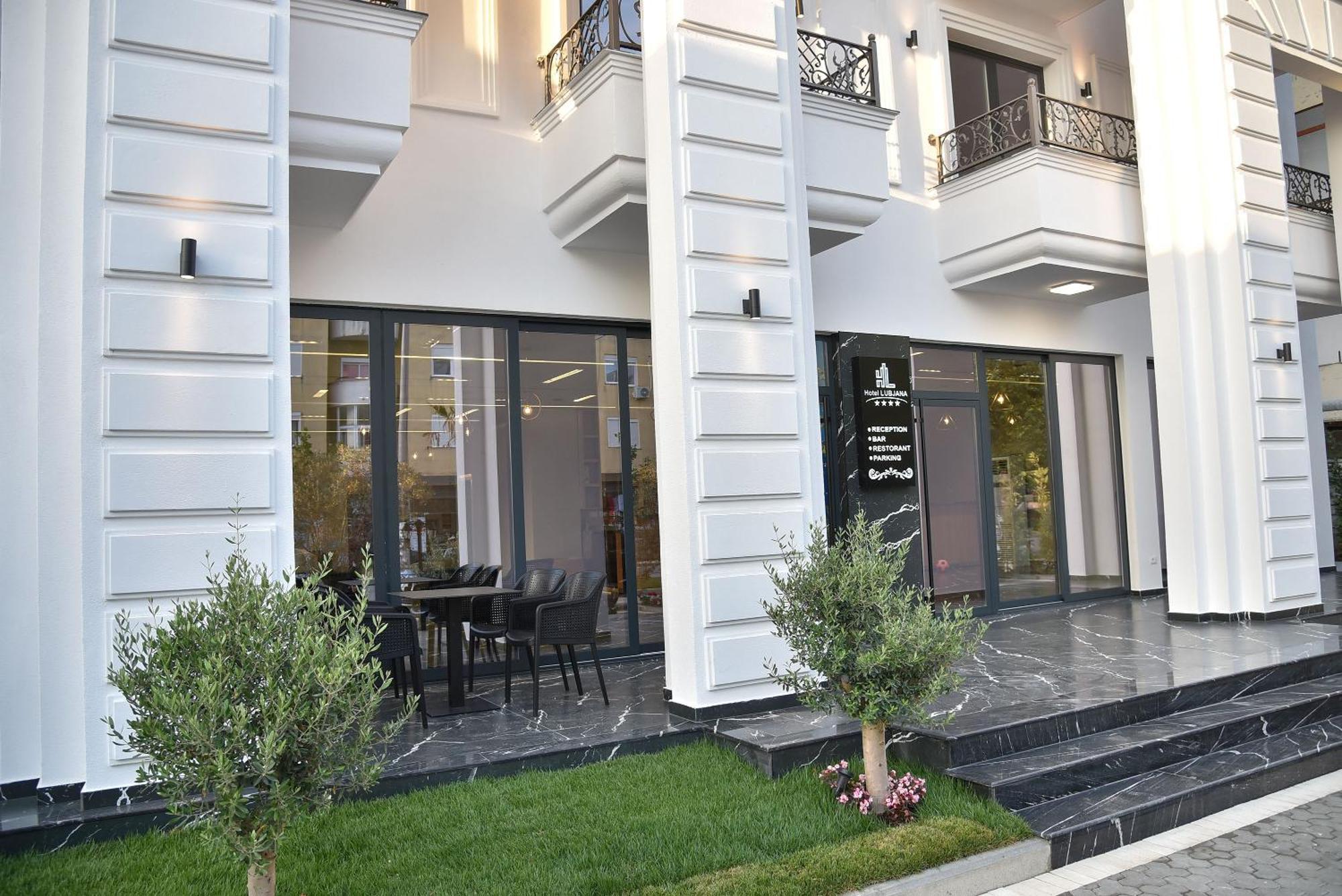 Hotel Lubjana Durrës Exterior foto